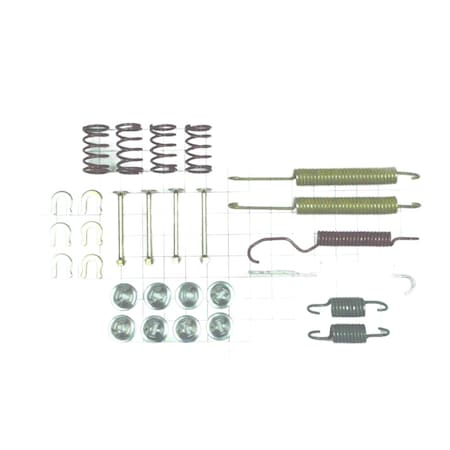 Carlson Brake Hardware Guide Pin Kit Brk.Hardware, 17299 17299